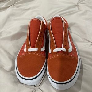 Burnt orange vans